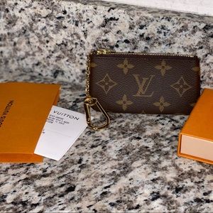 SOLD Louis Vuitton Monogram Key Pouch